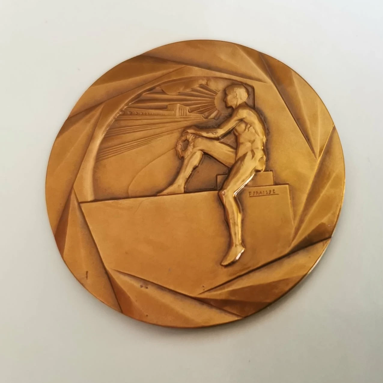 Médaille Bronze Offert par le député Henri TERRÉ